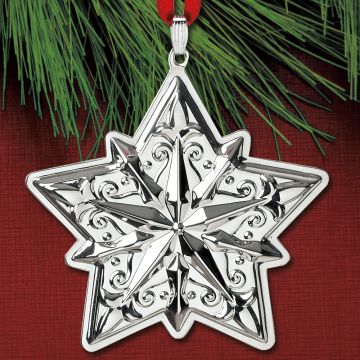 2025 Reed & Barton Holiday Star 9th Edition Sterling Ornament image