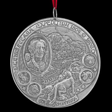 2005 Sculpture Workshop Lewis and Clark  Sterling Ornament image