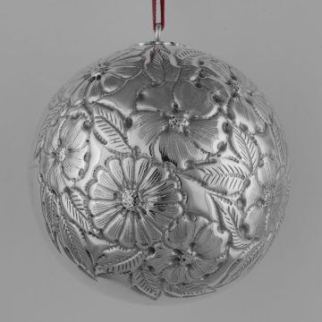 St Albans Repousee Ball Sterling Ornament image