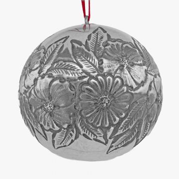 St Albans Repousee Ball Sterling Ornament image