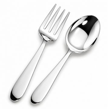 Sterling Collectables 2-Piece Sterling Baby Flatware Set