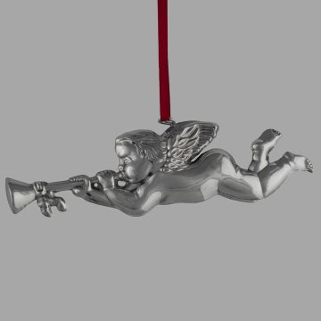 1972 Angel Gabriel Smithsonian Double Sided Sterling Ornament image