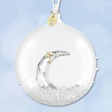 2025 Swarovski Annual Christmas Ball Crystal Ornament image