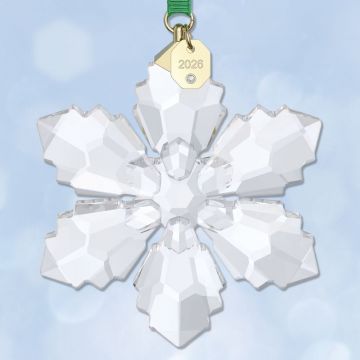 2026 Swarovski Annual Christmas Snowflake Crystal Ornament image