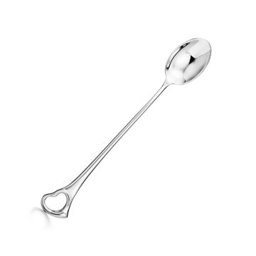 Tiffany & Co. Elsa Peretti Open Heart Sterling Feeding Spoon image