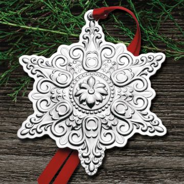 2024 Towle Old Master Snowflake 35th Edition Sterling Ornament