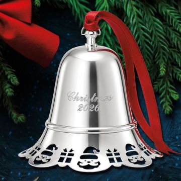 2026 Towle Music Bell 46th Edition Silverplate Ornament image