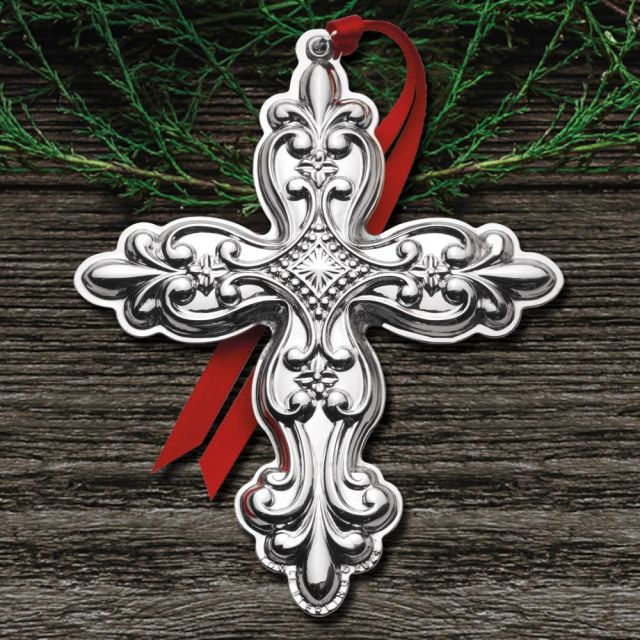 Sterling Collectables: 2024 Towle Cross 32nd Edition Sterling Ornament