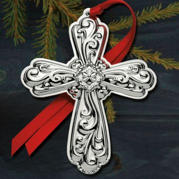 2025 Towle Cross 33rd Edition Sterling Ornament