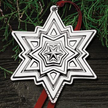 2024 Towle Star 28th Edition Sterling Ornament