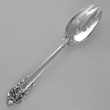 Wallace Grand Baroque Pierced Tablespoon Sterling Silver image
