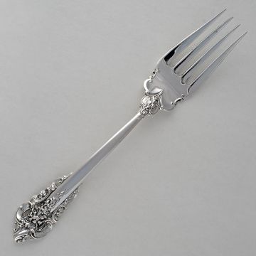 Wallace Grand Baroque Cold Meat Serving Fork Sterling Silver image
