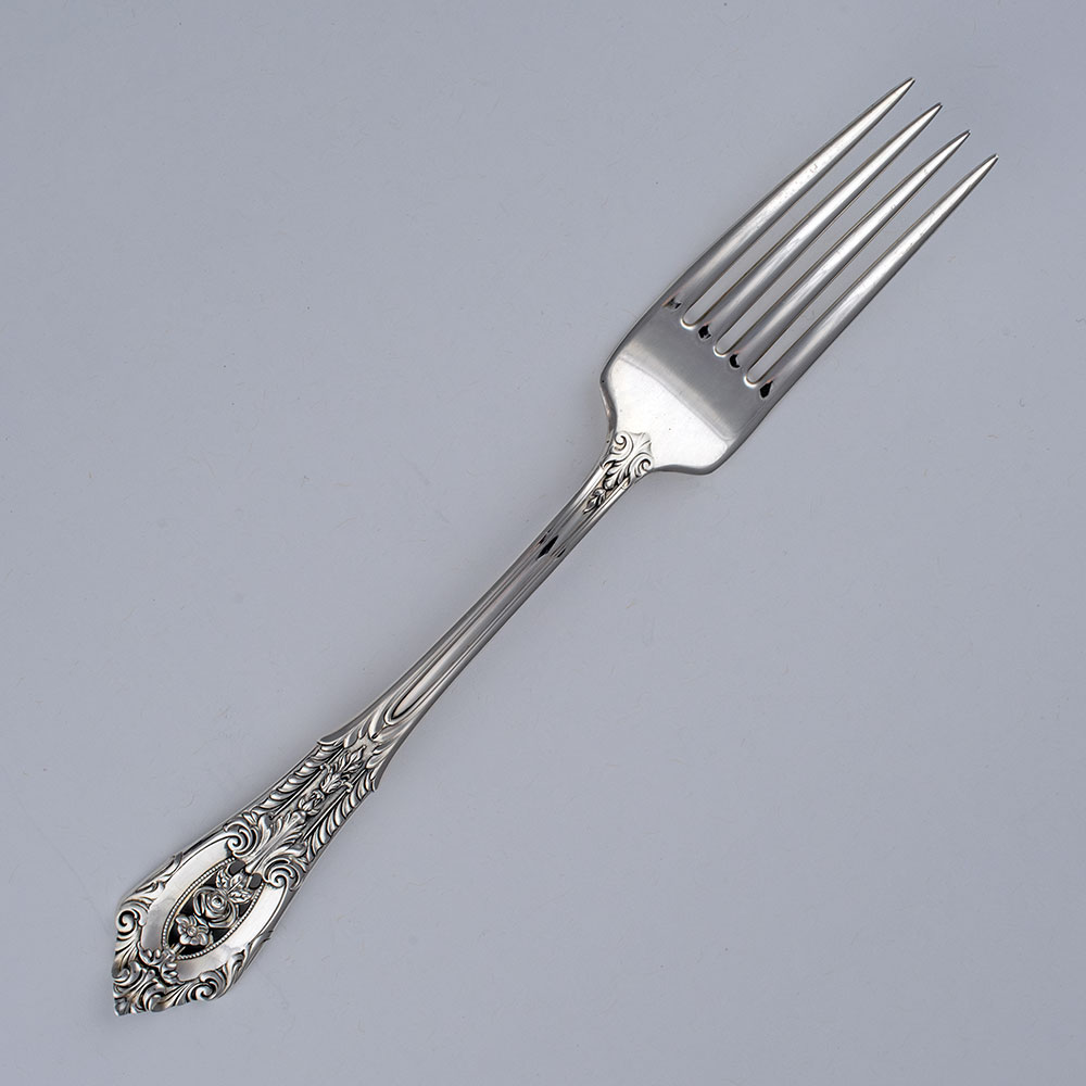 Sterling Collectables: Wallace Rose Point Fork Sterling Silver