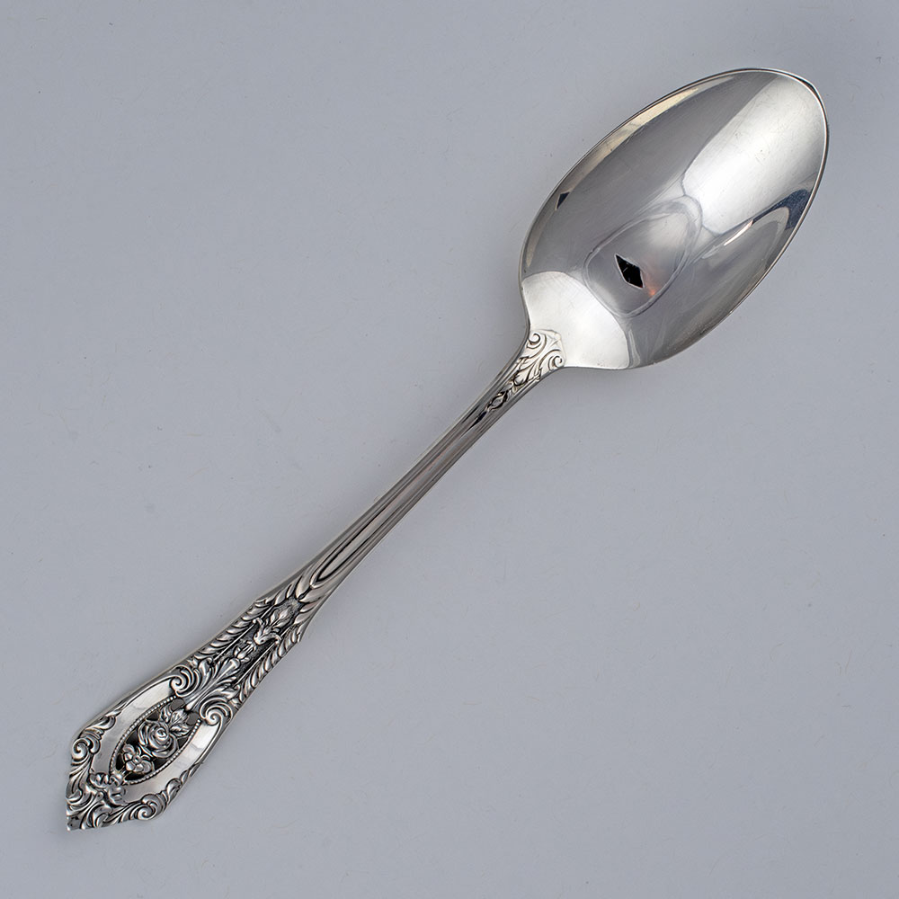 Sterling Collectables: Wallace Rose Point Teaspoon Sterling Silver