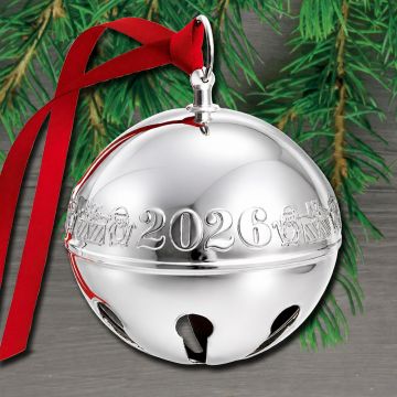 2026 Wallace Sleigh Bell 56th Edition Silverplate Ornament