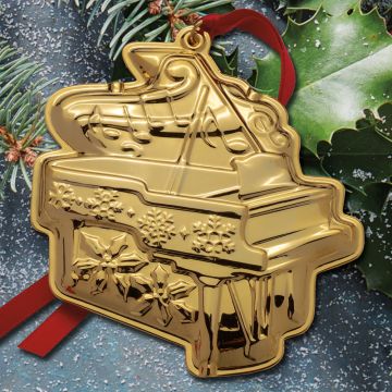 2025 Wallace Piano 4th Edition Goldplate Ornament image