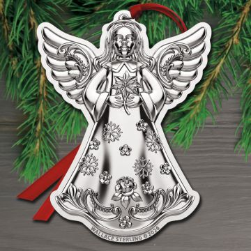 2026 Wallace Angel 26th Edition Sterling Ornament image