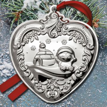 2025 Wallace Heart 34th Edition Sterling Ornament