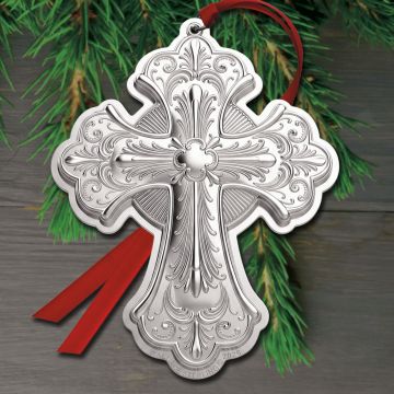 2026 Wallace Cross 31st Edition Sterling Ornament image