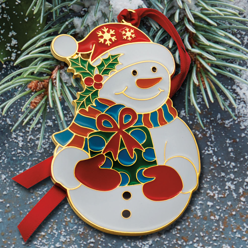 2025 Wallace Wonders of Christmas 16th Edition Goldplate & Enamel Ornament