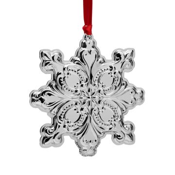 2025 Wallace Snowflake 28th Edition Sterling Ornament