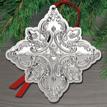 2026 Wallace Snowflake 29th Edition Sterling Ornament image