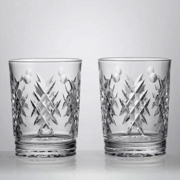 Waterford Winter Wonders Holly Double Old Fashioned Crystal Set image