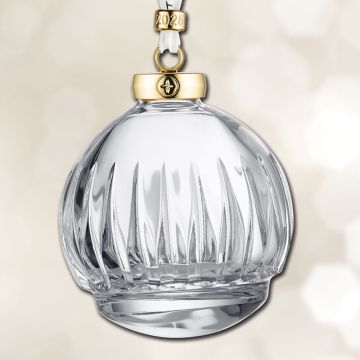 2026 Waterford New Year's Celebration Clear Firework Bauble Crystal Ornament image