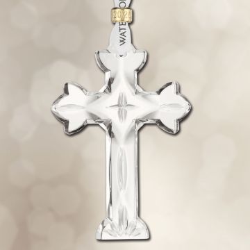 2026 Waterford Cross Annual Crystal Ornament image