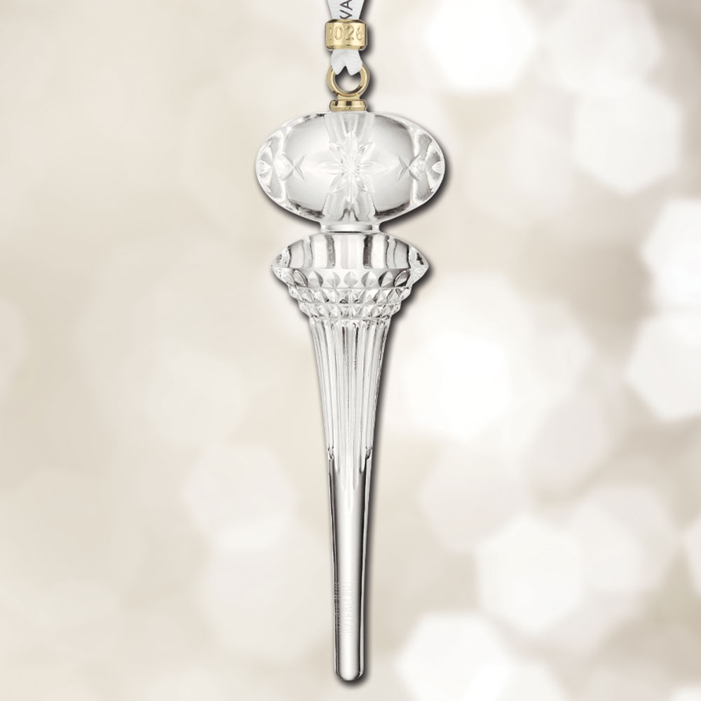 Sterling Collectables: 2026 Waterford Icicle Annual Crystal Ornament