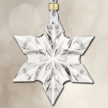 2026 Waterford Snowcrystal Annual Crystal Ornament image