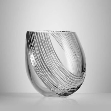 Waterford Mastercraft Wave Crystal Vase image