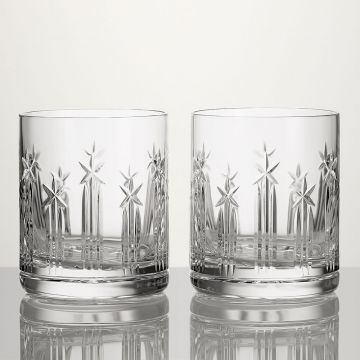 Waterford US250 Clear Double Old Fashioned Crystal Set