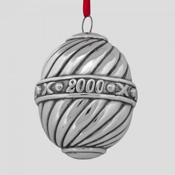 2000 David Yurman Millenium Sterling  Bell Ornament image