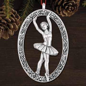 2026 Barrett + Cornwall Sugar Plum Fairy Sterling Ornament image
