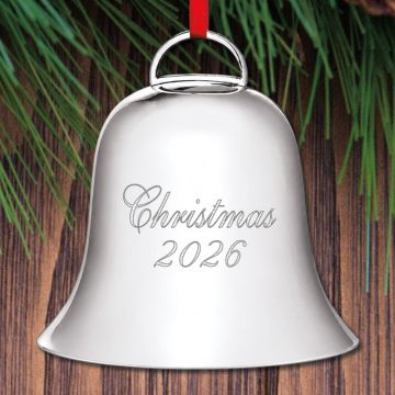 2026 JT Inman Christmas Bell Sterling Ornament