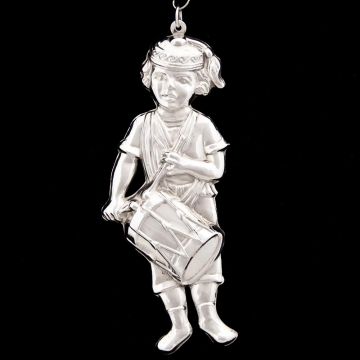 1984 American Heritage Gorham Drummer Boy Sterling Ornament image