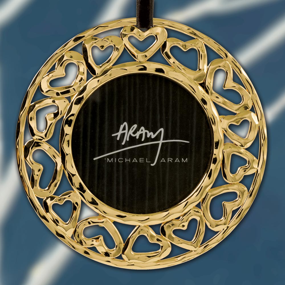 michael aram gold heart frame