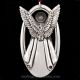 2015 Barrett + Cornwall Trumpeting Angel Sterling Ornament