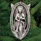 2015 Barrett + Cornwall Trumpeting Angel Sterling Ornament