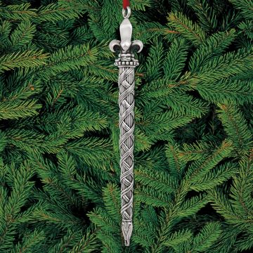 2017 Barrett + Cornwall Meribel Icicle Sterling Ornament image