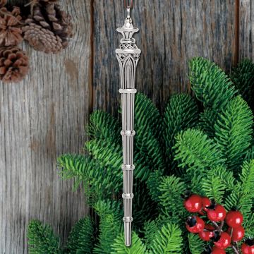 2018 Barrett + Cornwall Moritz Icicle Sterling Ornament image