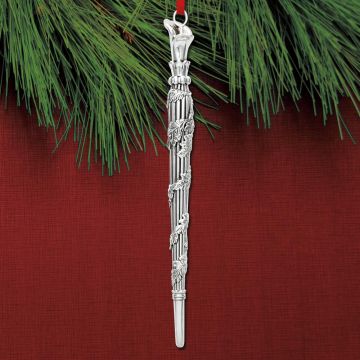 2020 Barrett + Cornwall Woodland Park Icicle Sterling Ornament image