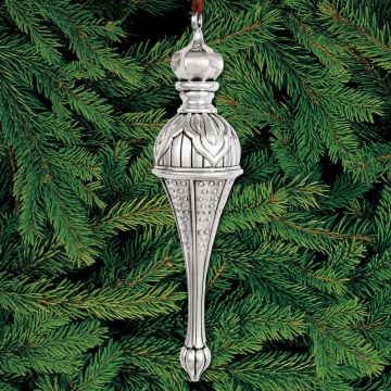 Barrett + Cornwall Zhivago Finial Drop Sterling Ornament