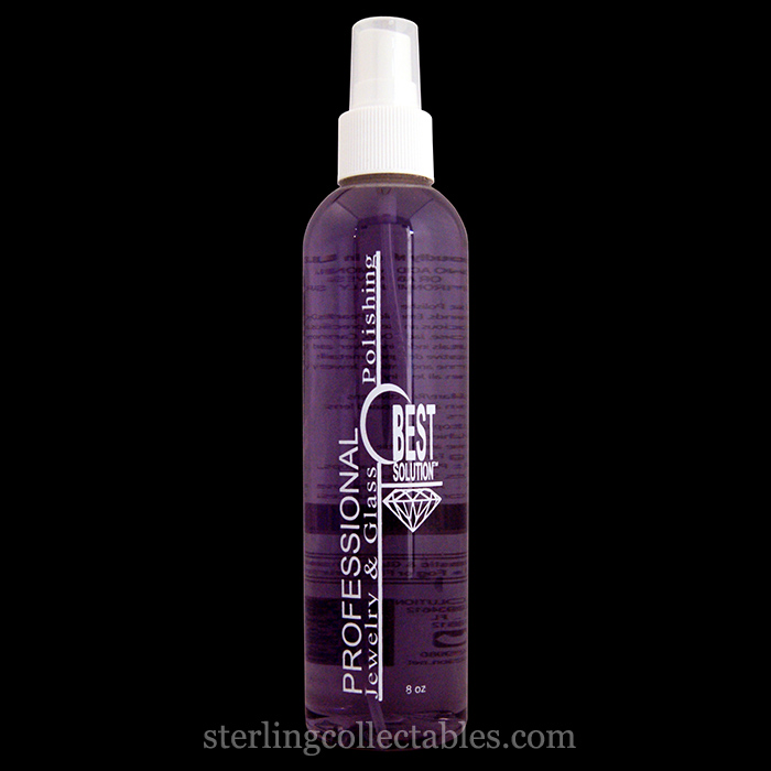 Sterling Collectables Best Solution Jewelry Polishing Spray 8 oz