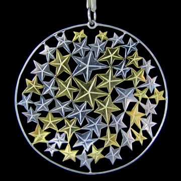 2012 Buccellati Christmas Stars Sterling Ornament