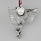 Cat of Mine Angel Kitten Sterling Ornament