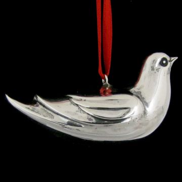 Cazenovia Dove Sterling Ornament