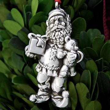 Cazenovia Elf 3-D Sterling Ornament image