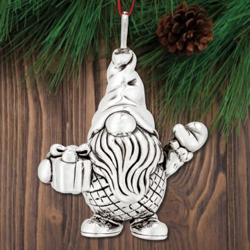 Cazenovia Gnome Sterling Ornament image